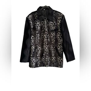 Pronti  collection by phita Leopard / Cheetah print Jacket size M